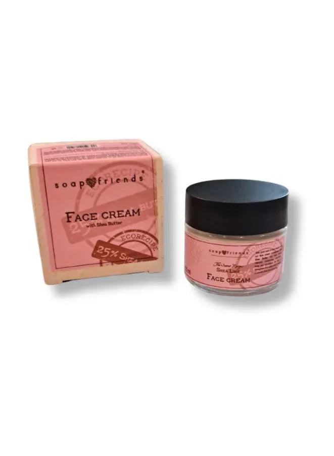 Soap&Friends Natural Nourishing Face Cream with Shea Butter | 50ml