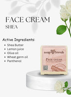 Soap&Friends Natural Nourishing Face Cream with Shea Butter | 50ml