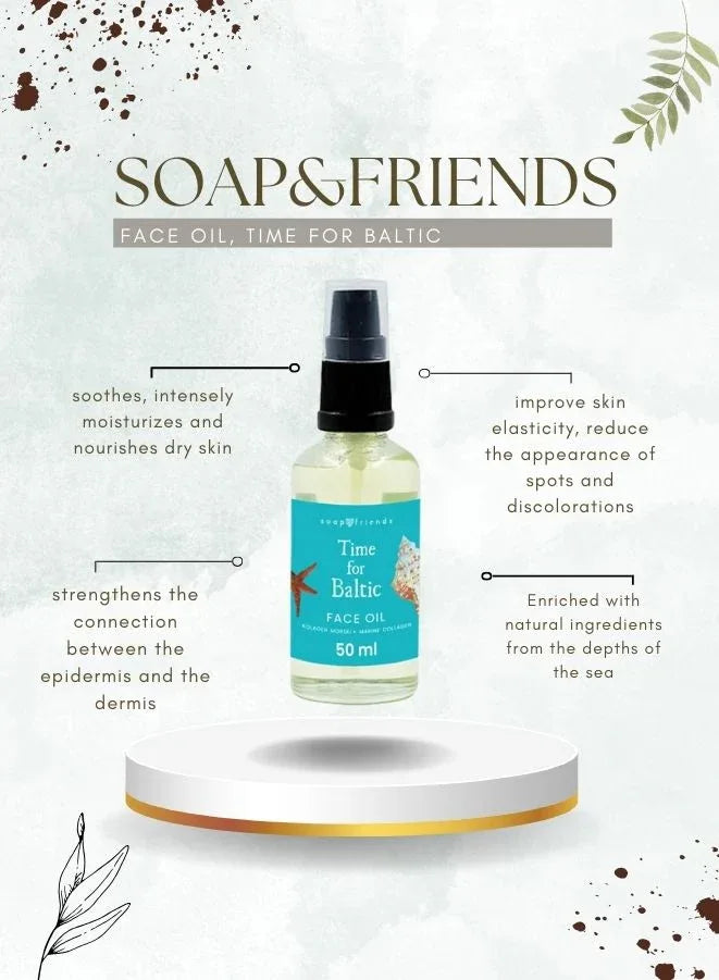 Lifting Face Oil with Collagen | Time for Baltic – 50ml