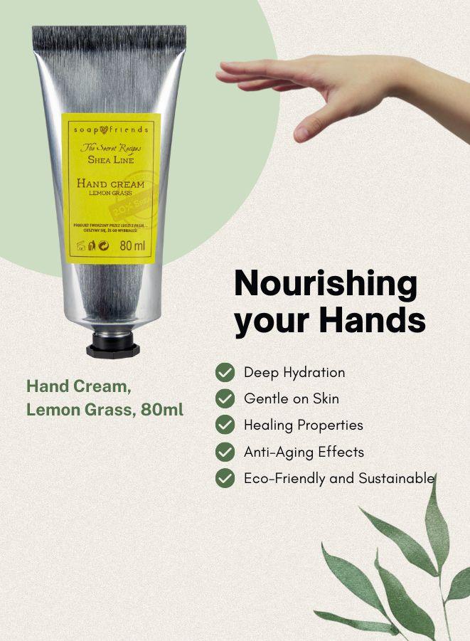 Soap & Friends Lemongrass Hand Cream