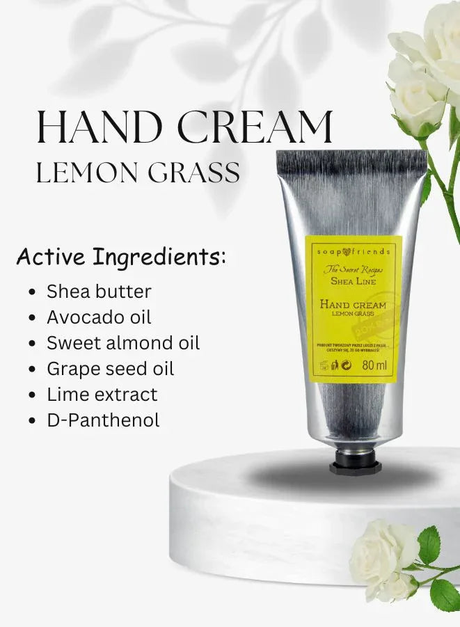 Soap & Friends Lemongrass Hand Cream