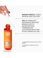Librederm Vitamin C face serum bottle with dropper on a white background