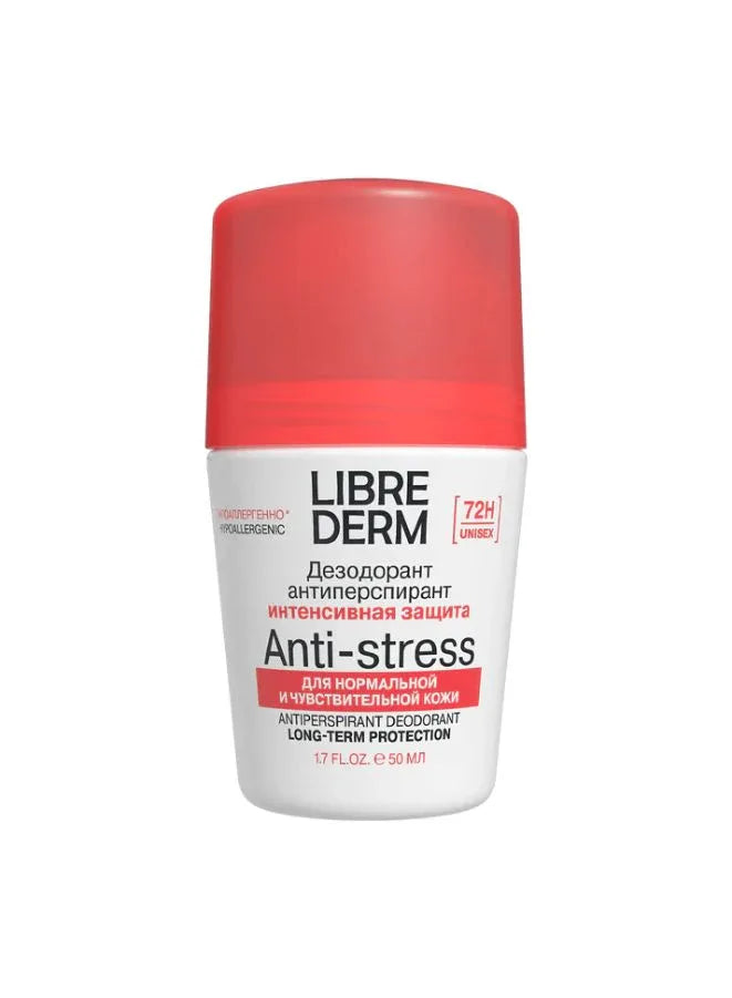 Librederm Anti-Stress deodorant roll-on on a white background