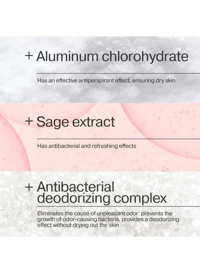 Product label with ingredients and effects on a white background