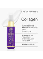 Librederm Collagen serum bottle with text on a white background