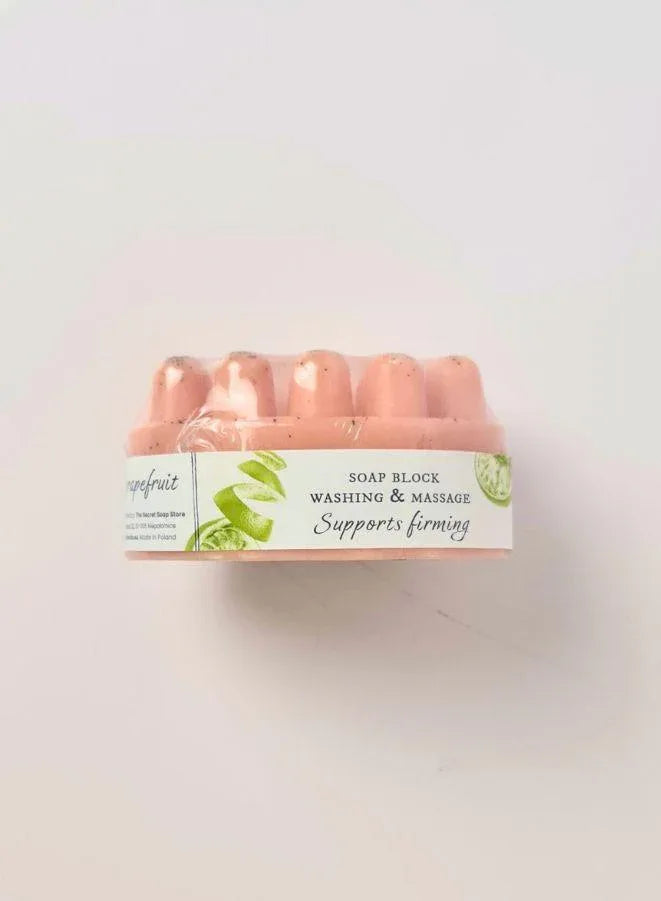 Soap & Friends Slimming Pumice & Apricot Seeds Massage Block
