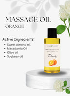 Soap & Friends Orange Body & Massage Oil, Hydrating & Revitalizing, 150 ml