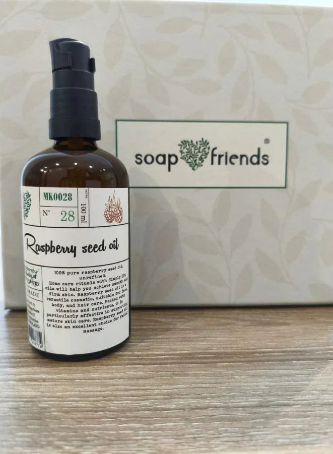 Pure Raspberry Seed Oil | 100ml – 100% Pure, Unrefined Oil for Face, Body & Hair Care