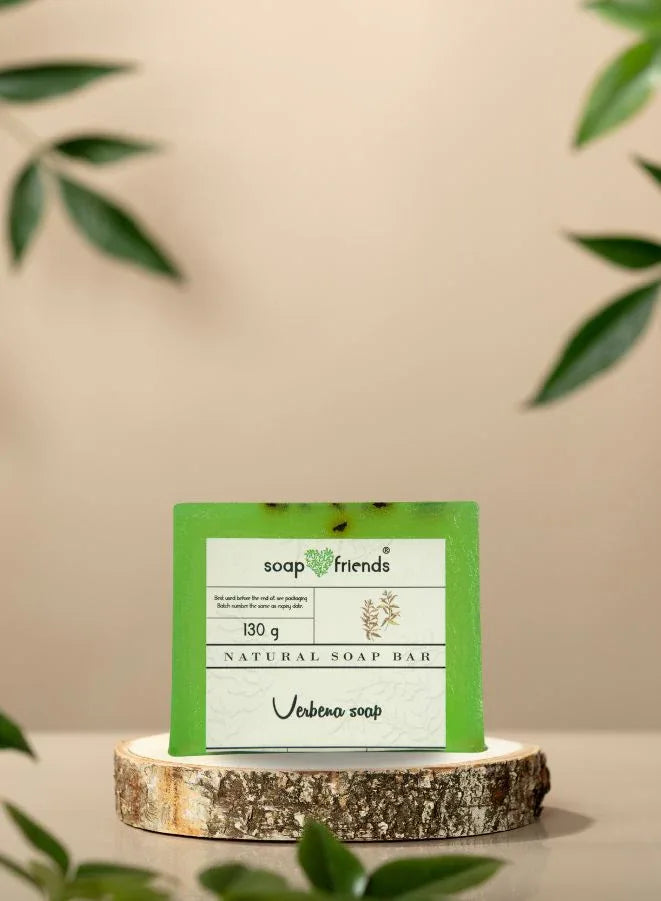 Soap & Friends Verbena Bar Soap Handmade Natural Bath Soap
