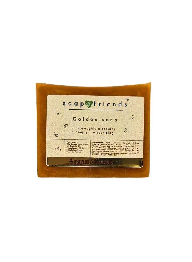 Soap & Friends Luxury Cleansing with Argan Gold Natural Soap Bar