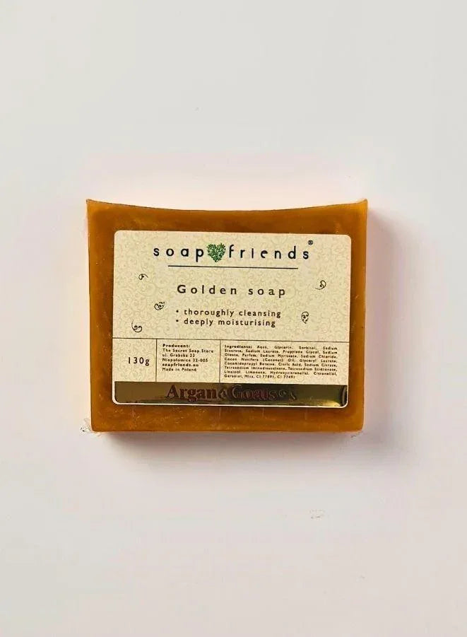 Soap & Friends Luxury Cleansing with Argan Gold Natural Soap Bar