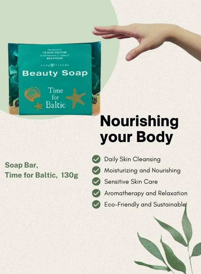 Soap & Friends Time for Baltic Soap Bar for Natural Cleansing
