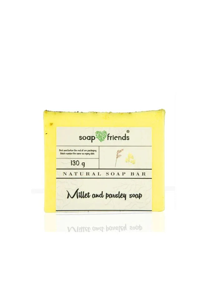 Soap & Friends Nourishing Millet and Parsley Natural Handmade Soap