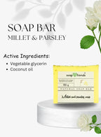 Soap & Friends Nourishing Millet and Parsley Natural Handmade Soap