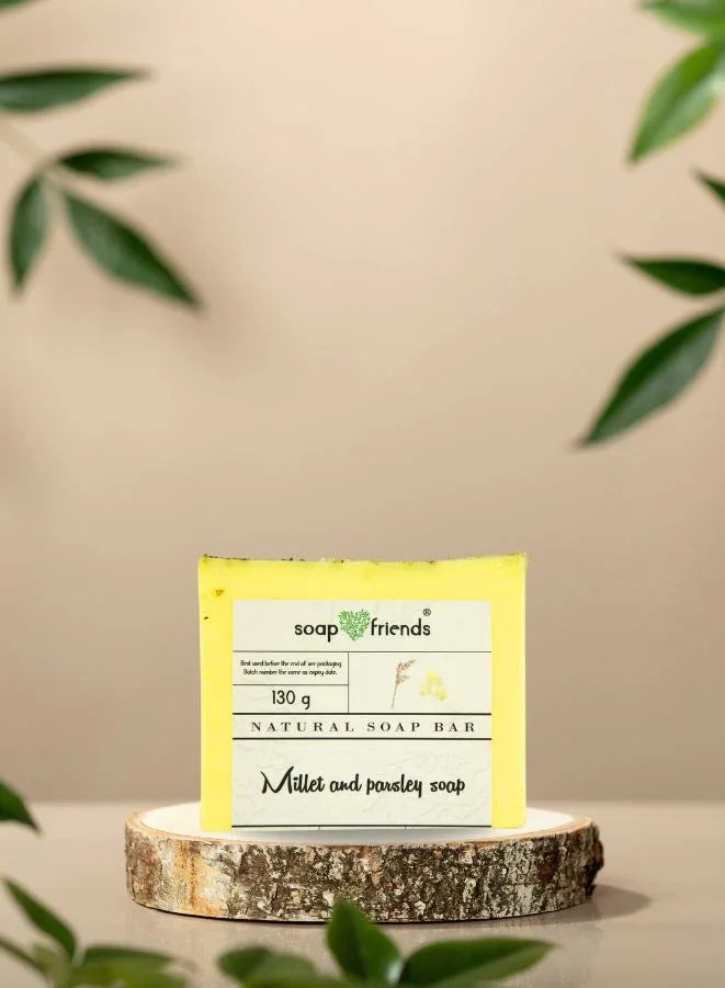 Soap & Friends Nourishing Millet and Parsley Natural Handmade Soap