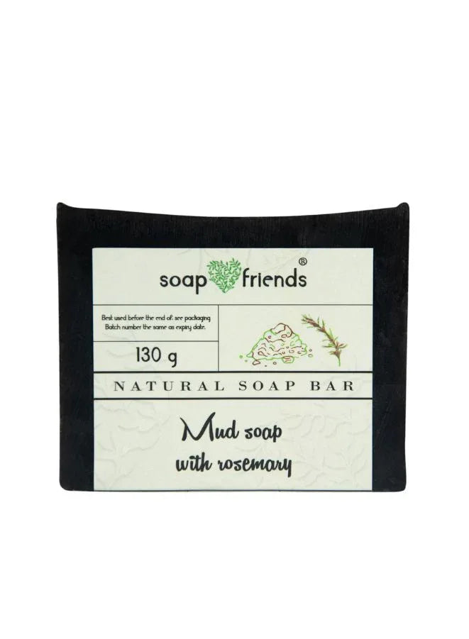 Soap & Friends Mudbath Natural Handmade Soap Bar for Cleansing and Nourishing purposes
