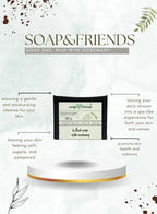 Soap & Friends Mudbath Natural Handmade Soap Bar for Cleansing and Nourishing purposes