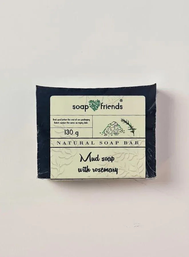 Soap & Friends Mudbath Natural Handmade Soap Bar for Cleansing and Nourishing purposes