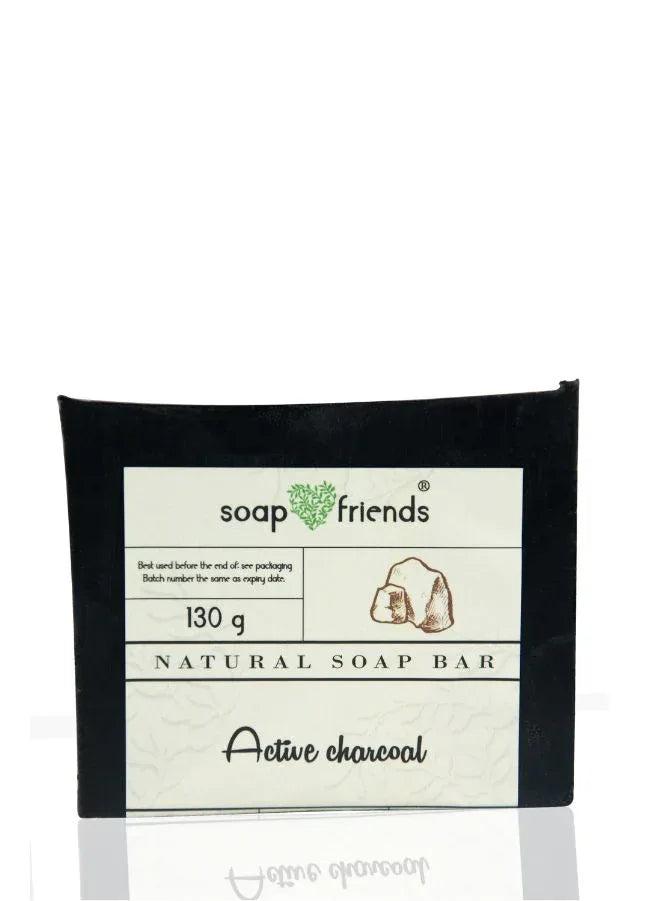 Soap & Friends Activated Charcoal Natural Handmade Soap Bar