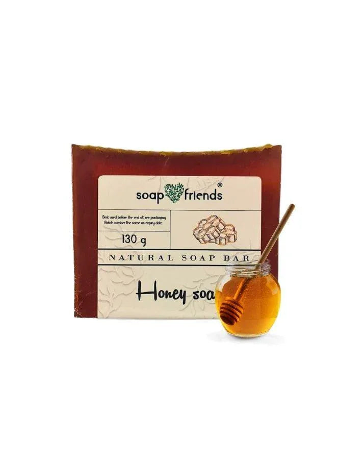 Soap & Friends Nourishing Honey Soap Bar for Deep Moisturization
