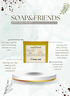 Soap & Friends Nourishing Honey Soap Bar for Deep Moisturization