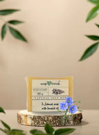 Soap & Friends Natural Handmade Grey Soap Bar with Linseed Oil