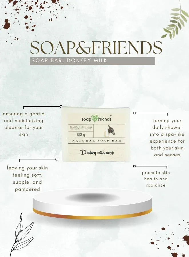 Soap & Friends Nourishing Donkey Milk Natural Handmade Soap