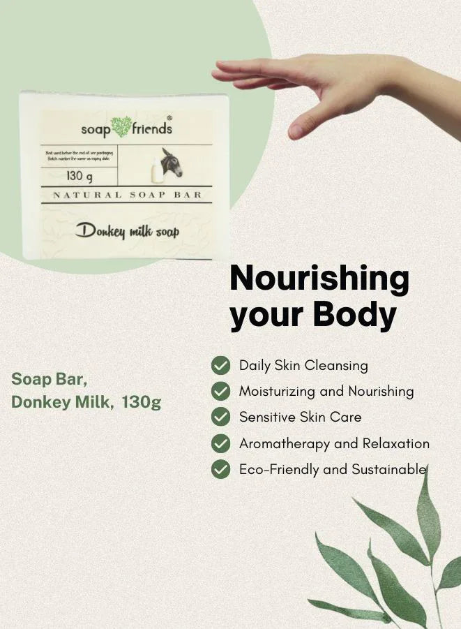 Soap & Friends Nourishing Donkey Milk Natural Handmade Soap
