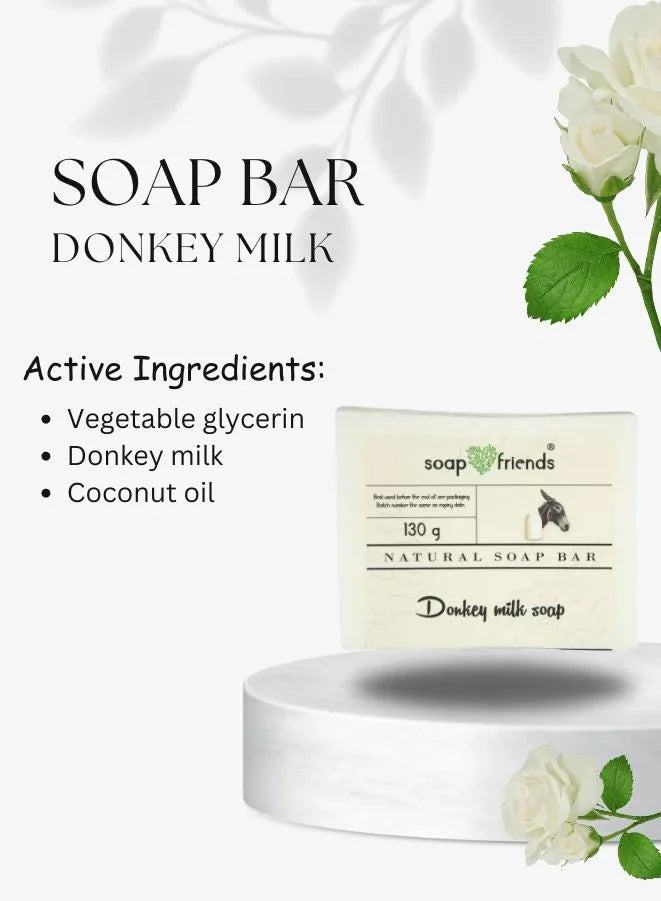 Soap & Friends Nourishing Donkey Milk Natural Handmade Soap