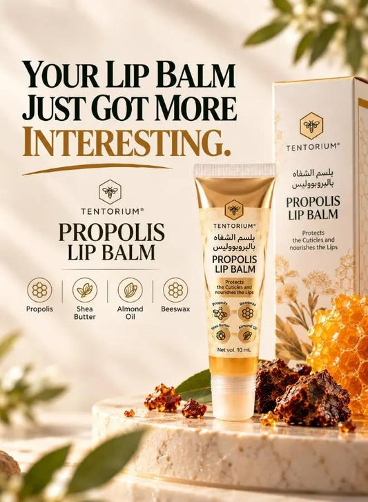 Tentorium Propilis Lip Balm – Propolis & Shea Butter Deep Repair Lip Care