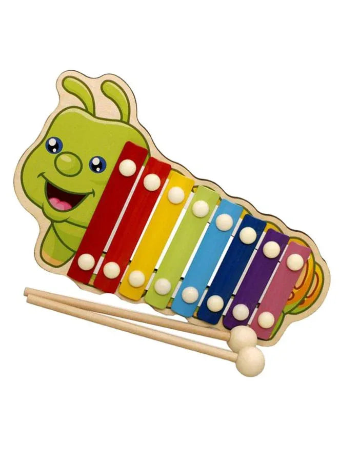 Crocodile Musical Instrument Xylophone with 8 Key Scales for Early Learning and Creative Play for Kids (Recommended Age: 2+)