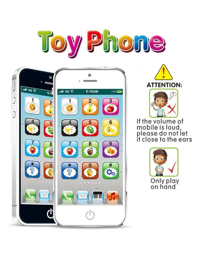 Learning Phone Toy Learning Phone Toy, Learning Machine with 8 functions for Kids โ Fatio ...
