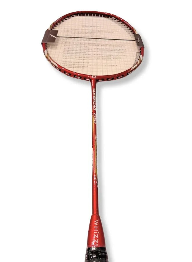 Whizz Badminton Racket ED02 2 Pcs Set – Protector Design, 3U (88g), Pre-Tensioned at 20lbs – Perfect for Beginners, Teenagers & Family Fun