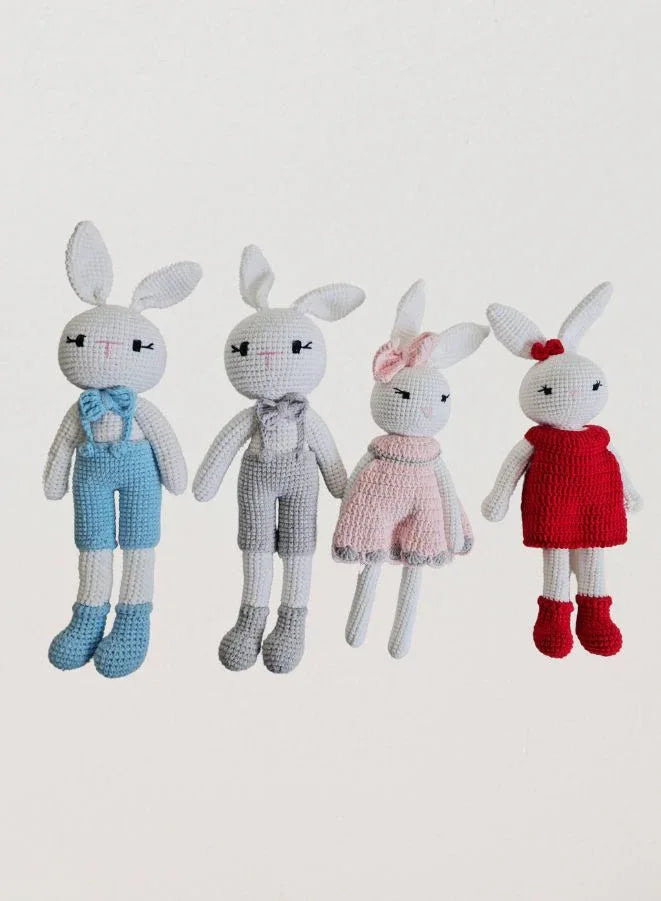 Handcrafted Crochet Doll: Elegantly Designed Amigurumi Masterpiece, Lovingly Handmade from 100% Cotton