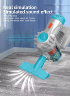 لعبة مكنسة كهربائية صغيرة - جهاز منزلي إلكتروني للأطفال - آلة تنظيف تظاهرية - مواد آمنة - تعليمية وممتعة للعب الأدوار