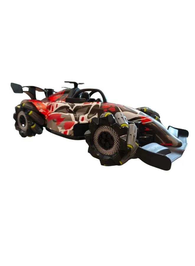 2.4G Remote Control 10-Pass Racing Car – Educational Toy for Kids – With Lights and Music – High-Speed RC Car for Indoor and Outdoor Play