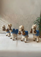 Handmade Crochet Camel Doll | 25 cm Soft Amigurumi Toy for Kids & Home Decor