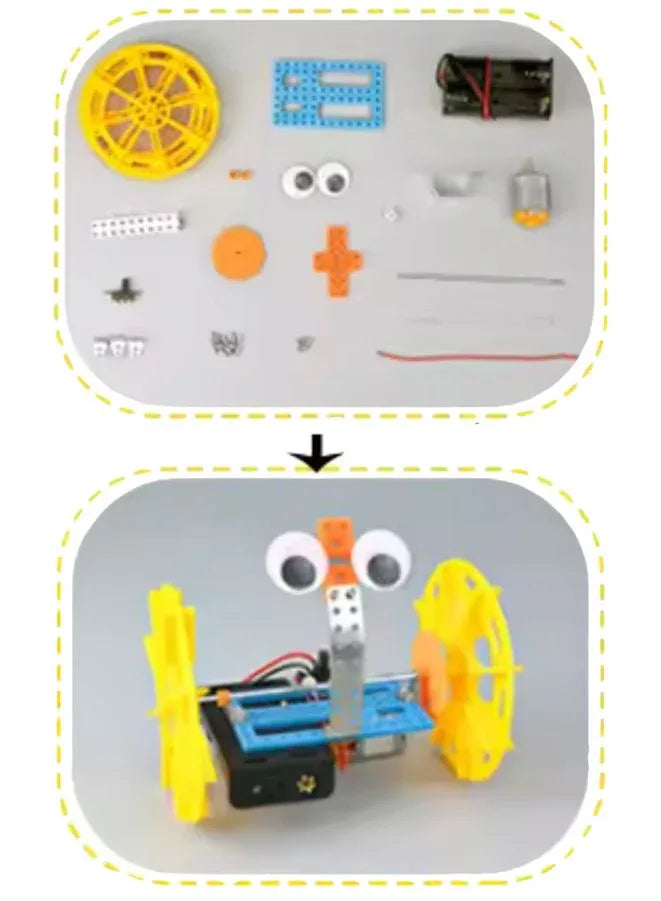 STEM Toy, Balance Robot, Montessori Toy, 3D puzzle, battery-powered, eco-friendly, educational toy