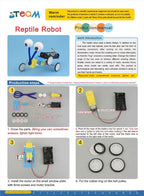 STEM Toy, Crawler Robot, Montessori Toy, 3D puzzle, battery-powered, eco-friendly, educational toy