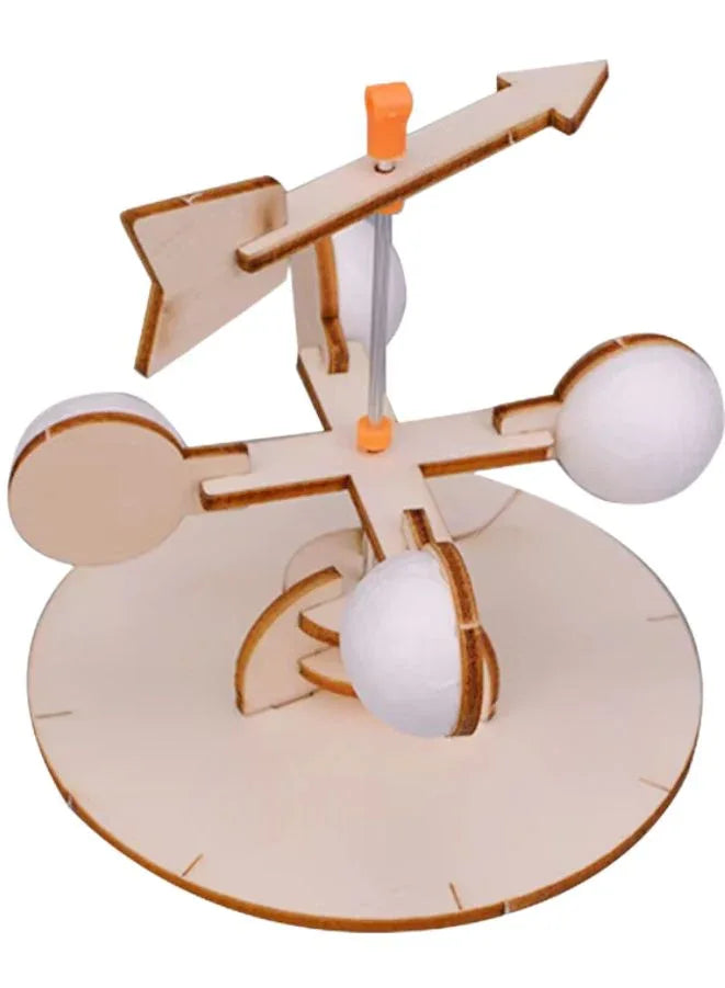 STEM Toy, Wooden Wind Vane, Montessori Toy, DIY 3D puzzle, eco-friendly, handmade, educational toy