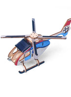 STEM Toy, Wooden Helicopter, Solar-Powered Montessori Toy, DIY 3D puzzle, eco-friendly, handmade, educational toy