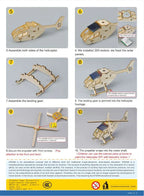 STEM Toy, Wooden Helicopter, Solar-Powered Montessori Toy, DIY 3D puzzle, eco-friendly, handmade, educational toy