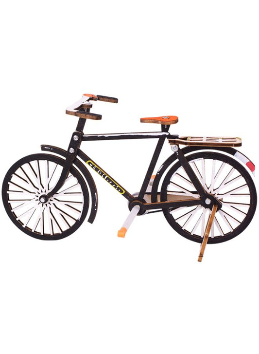 STEM Toy, Wooden Bicycle, Montessori, DIY 3D Puzzle, Eco-Friendly Handmade Educational Toy