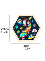 قطعة ألغاز كبيرة للأطفال، ألغاز خشبية للأطفال، 50 قطعة، ألغاز كرتونية تعليمية، ألعاب أطفال، وسائل النقل