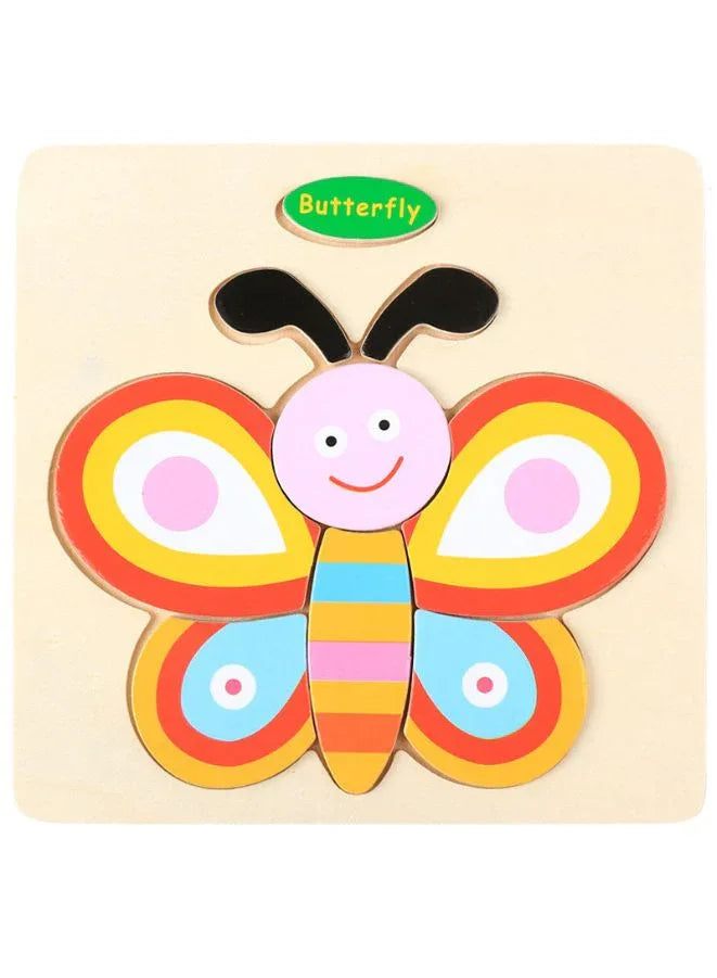 Wooden Puzzles for Kids Boys and Girls Animals Set