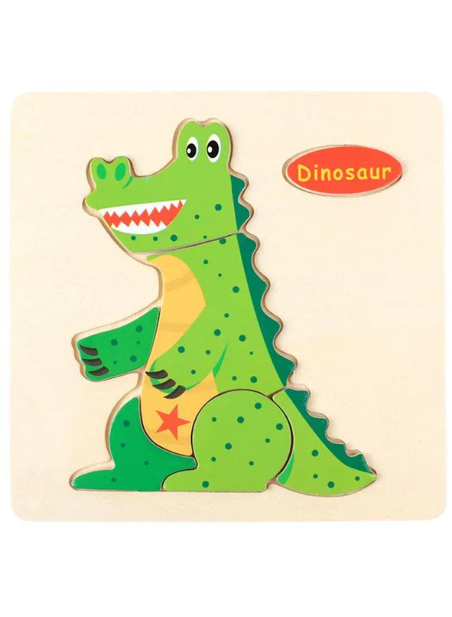 Wooden Puzzles for Kids Boys and Girls Animals Set