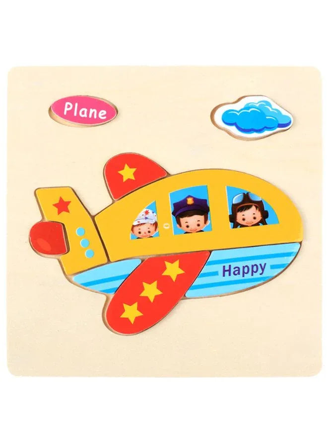 Wooden Puzzles for Kids Boys and Girls Vehicle Set Ship