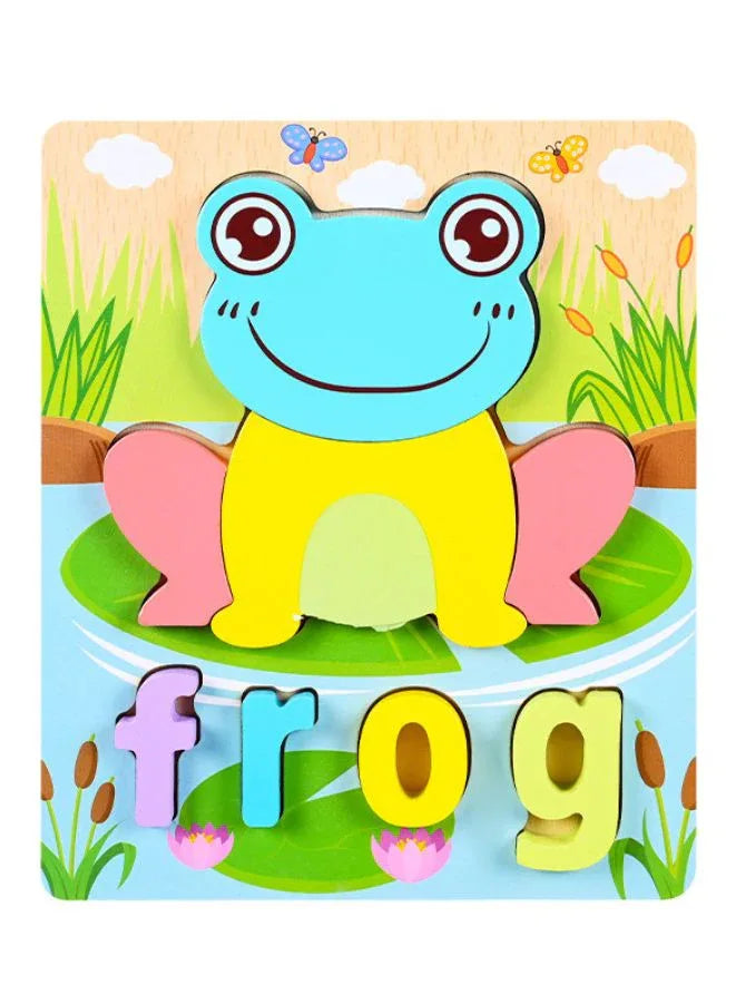 Wooden 3D Puzzle Educational Toys for Children Teaching Aids Set (8pcs)