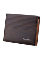 محفظة جلدية فاخرة للرجال - أنيقة وعملية