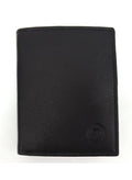 Gai Mattiolo Vertical Leather Wallet – Premium Italian Nappa Leather Wallet for Banknotes, Credit Cards & ID – 8.5x10.5 cm